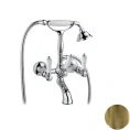 Смеситель для ванны с душем Nicolazzi Petit Mont Blanc настенный, цвет Bronze Plated (1402BZ78) - миниатюра фото 1