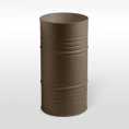 Раковина свободностоящая Kerasan Artwork BARREL 45 см, цвет Bruno matt (4742K88) - миниатюра фото 1