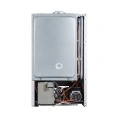 Настенный газовый котел MIZUDO MAESTRO GEM M24Т c шиной OpenTherm стеклянная панель черная - миниатюра фото 4