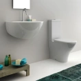 Бачок для унитаза моноблока KERASAN Aquatech/Tribeca без механизма слива (378101) - миниатюра фото 1