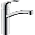 Смеситель Hansgrohe Focus 31806800 с выдвижной лейкой для кухни - миниатюра фото 1