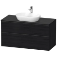 Подвесная тумба Duravit D-Neo с 2 ящиками, Black Oak (DE496901616) - миниатюра фото 1