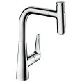 Кухонный смеситель Hansgrohe Talis Select M51 с выдвижным душем и системой sBox, хром (73868000) - миниатюра фото 1