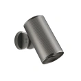 Верхний душ GESSI 316 RIGATO 79 мм настенный, эффект «водопад», цвет Steel Brushed (57285#239) - миниатюра фото 1