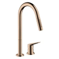 Кухонный смеситель AX Citterio M: Полированное красное золото (34822300) - миниатюра фото 1