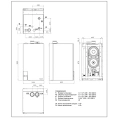 Конденсационный настенный одноконтурный котел Sime Murelle HE 110 R - миниатюра фото 2