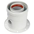 Адаптер для котла Stout DN60/100 вертикальный коаксиальный SCA-6010-240100 - миниатюра фото 2