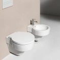 Подвесной унитаз LAUFEN VAL безободковый 530x390x360 мм, белый (8.2028.1.000.000.1) - миниатюра фото 1