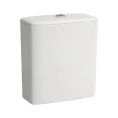 Бачок для унитаза Laufen Palace — подвод воды сбоку сзади, без механизма смыва, белый (8.2870.0.000.000.1) - миниатюра фото 1
