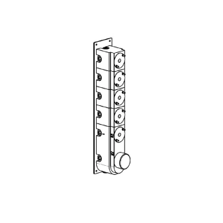 Carimali Встраиваемая часть для термостатического смесителя с 5 независимыми выходами (W21058)