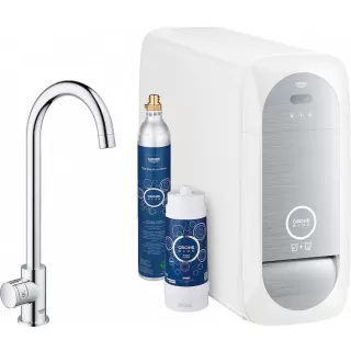 Кран Grohe Blue Home 31498000 с функцией фильтрации и газирования воды