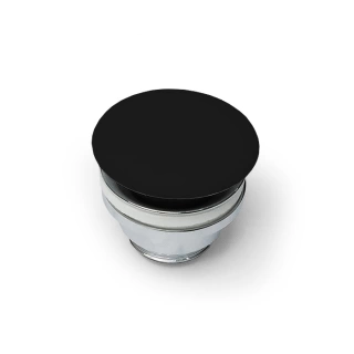 Artceram Донный клапан для раковин универсальный, покрытие керамика, цвет: черный матовый (ACA038 17 00)