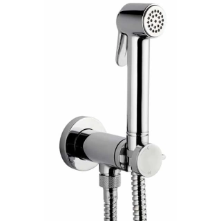 BOSSINI PALOMA Гигиенический душ с прогрессивным смесителем, лейка металлическая, шланг металлический, цвет хром (E37005B.030)
