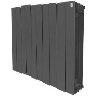 Радиатор биметаллический Royal Thermo Piano Forte 500 noir sable 10 секций-черный