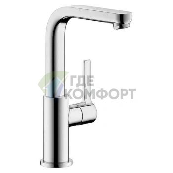 Смеситель для умывальника Hansgrohe Metris S 31159000 с выдвижной лейкой и двумя режимами струи - фото 1