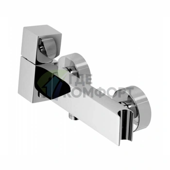 Наружный душевой смеситель Bossini Cube с подключением 1/2, хром (Z004102.030) - фото 1