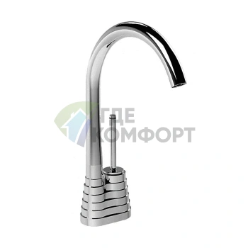 Смеситель для раковины однорычажный Stella Titian с высоким поворотным изливом, хром 3223MC (TT 00117 CR00) - фото 1