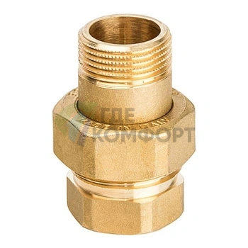 Разъемное соединение STOUT американка ВН с плоским уплотнением 3/4 латунное - фото 2