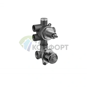 Смеситель для душа Fantini с 3-хпозиционным переключателем и системой Eco System 1/2 (19 02 3387A) - фото 1