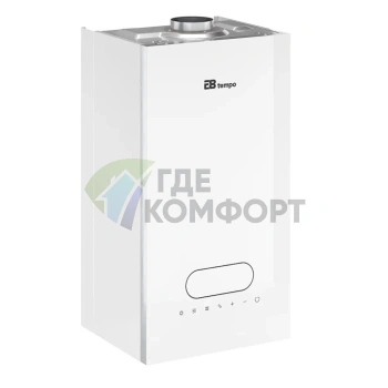 Настенный газовый котел E8 tempo GMB24V (белая стеклянная панель) - фото 2