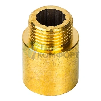 Удлинитель STOUT латунный 1/2 x 25 - фото 1