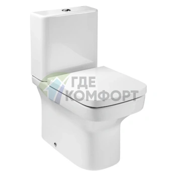 Унитаз-компакт Roca Dama-N с микролифтом