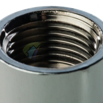 Удлинитель STOUT латунный 1/2 x 25 хромированный - фото 4