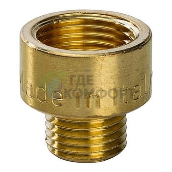 Переходник STOUT ВН 1/2 x 1/4 внутренняя/наружная резьба латунный - фото 1