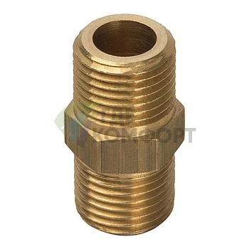 Ниппель STOUT НН 1/8 наружная резьба латунный