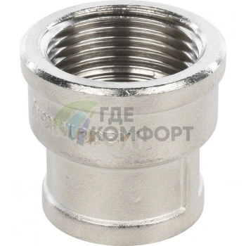Муфта STOUT ВВ 1 x 3/4 никелированная - фото 2