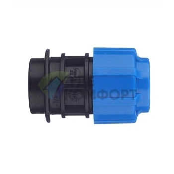 Муфта с внутренней резьбой 25x3/4 ПНД Политэк - фото 2