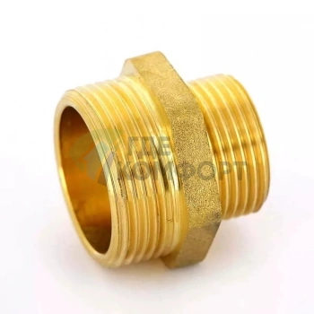 Ниппель НН 3/8x1/4 TIM (Латунный) (ТИМ)