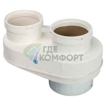 Адаптер Stout DN80/80 для подключения раздельных труб PP-Ryton SCA-8080-230002 - фото 1