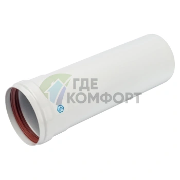 Труба Stout DN80 250 мм п/м SCA-0080-000250 - фото 1