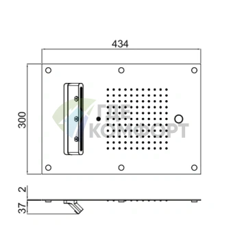Встраиваемая душевая система Carimali MYDREAM: 121 форсунка, 3 режима воды и хромотерапия (23079XN/S-CRX) - фото 2