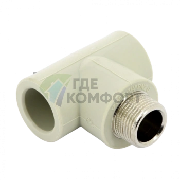 Тройник PPR с наружной резьбой 25x3/4 FV-Plast - фото 2