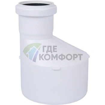 Переходник канализационный Raupiano Plus 110/50 REHAU (РЕХАУ - 11213941001) - фото 4