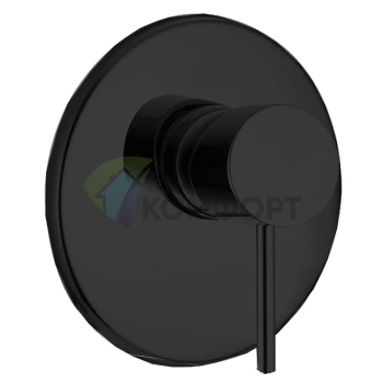 Смеситель для душа FIMA Carlo Frattini Spillo Up встроенный, чёрный матовый (F3039X1NS) - фото 1