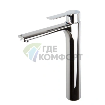 Смеситель для раковины FIMA|Carlo Frattini MAST высокий, с донным клапаном click-clack, хром (F3131/HCR) - фото 1