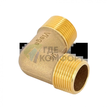 Угольник с наружной резьбой 90° 3/4 Viega - фото 2