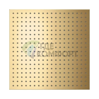 Потолочный душ AX ShowerSolution 300x300 мм, матовое золото (35317250) - фото 1