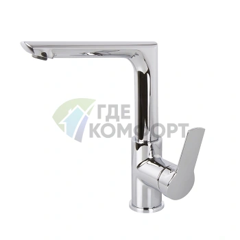 Смеситель для раковины FIMA Carlo Frattini Serie 4 с вращающимся изливом и донным клапаном (F3781FNCR) - фото 1