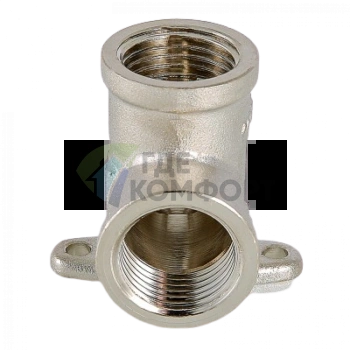 Угольник с креплением с внутренней резьбой 1/2 Valtec - фото 4