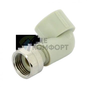 Угольник PPR с накидной гайкой 20x1/2 FV-Plast - фото 3