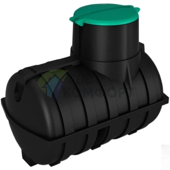 Емкость подземная Экопром U 3000 литров oil для топлива - фото 1