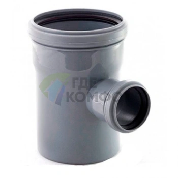 Тройник канализационный HTEA 75х50/90° Ostendorf