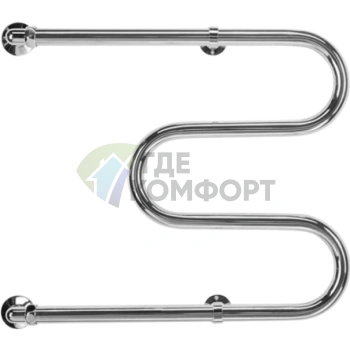Полотенцесушитель Terminus М-образный (бесшовный) 32 ПС 60x50