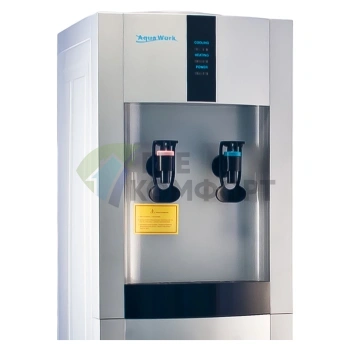 Кулер для воды AquaWork AW 16LD/EN серебристый - фото 4