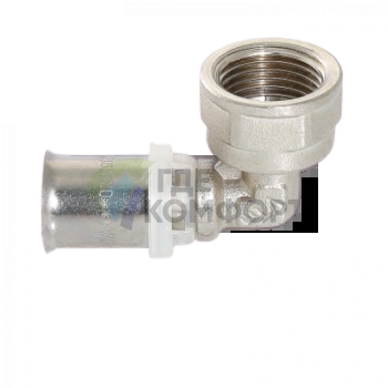 Угольник пресс с внутренней резьбой 16х3/4 Valtec - фото 3