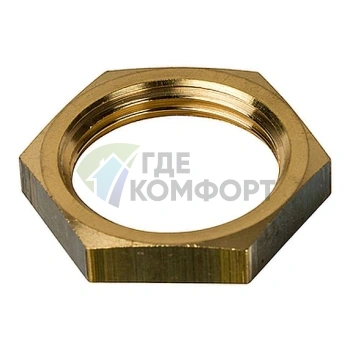 Контргайка STOUT 1 латунная - фото 1
